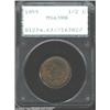 Image 1 : 1855 1/2 C MS63 Red and Brown PCGS.