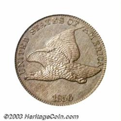 1856 1C MS62 PCGS.