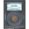 Image 1 : 1858 1C Large Letters MS64 PCGS.