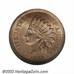 1859 1C MS65 NGC.