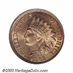 1862 1C MS66 PCGS.