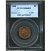 Image 1 : 1868 1C MS64 Red PCGS.