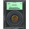 Image 1 : 1869 1C MS64 Red PCGS.