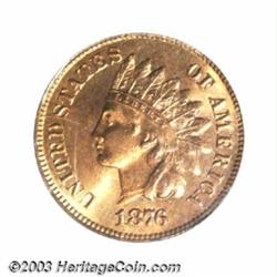 1876 1C MS66 Red PCGS.