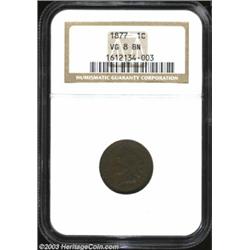 1877 1C VG8 NGC.