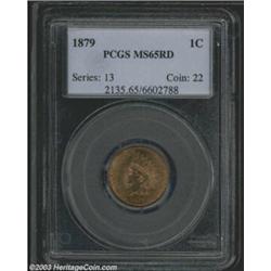 1879 1C MS65 Red PCGS.