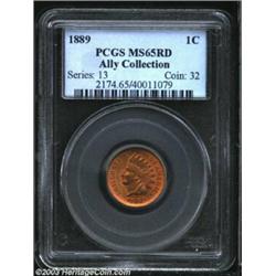 1889 1C MS65 Red PCGS.