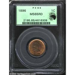 1896 1C MS65 Red PCGS.