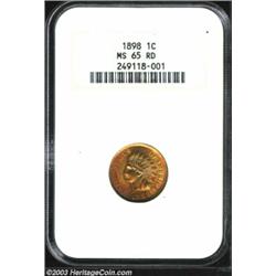 1898 1C MS65 Red NGC.