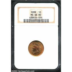 1899 1C MS66 Red NGC.