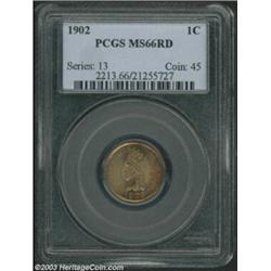 1902 1C MS66 Red PCGS.