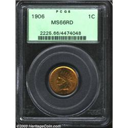1906 1C MS66 Red PCGS.