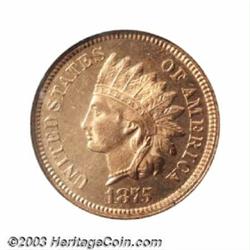 1875 1C PR65 Red NGC.