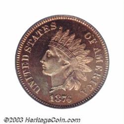1876 1C PR65 Cameo PCGS.