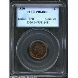 1879 1C PR64 Red PCGS.