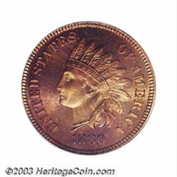 1880 1C PR67 Red PCGS.