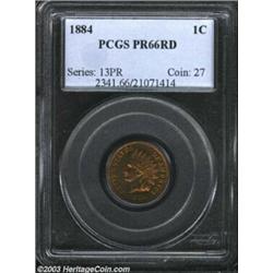 1884 1C PR66 Red PCGS.