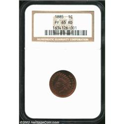 1885 1C PR65 Red NGC.