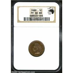 1889 1C PR66 Brown NGC.