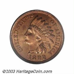 1892 1C PR65 Red PCGS.