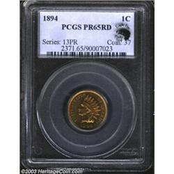 1894 1C PR65 Red PCGS.