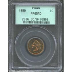 1899 1C PR65 Red PCGS.