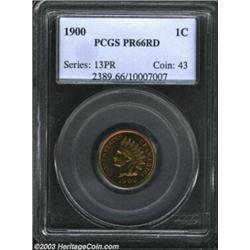 1900 1C PR66 Red PCGS.