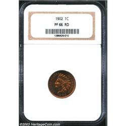 1902 1C PR66 Red NGC.