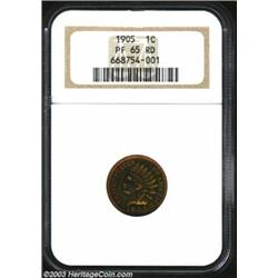 1905 1C PR65 Red NGC.