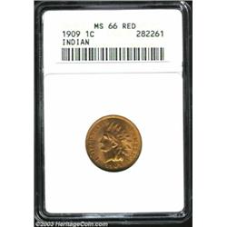 1909 1C MS66 Red ANACS.