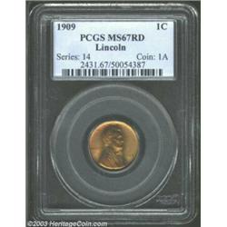 1909 1C MS67 Red PCGS.