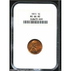 1911 1C MS66 Red NGC.