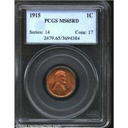 1915 1C MS65 Red PCGS.