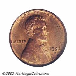 1921-S 1C MS64 Red PCGS.