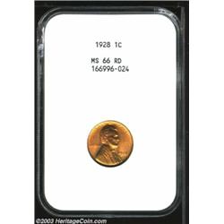 1928 1C MS66 Red NGC.