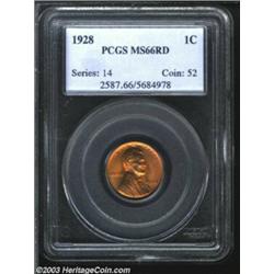 1928 1C MS66 Red PCGS.