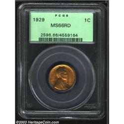 1929 1C MS66 Red PCGS.