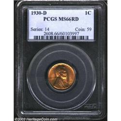 1930-D 1C MS66 Red PCGS.