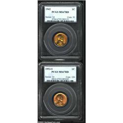 1953-S MS67 Red PCGS,