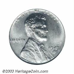 1943-D/D 1C MS66 PCGS.