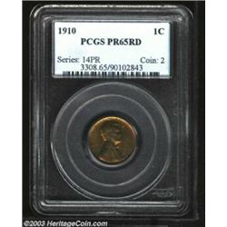 1910 1C PR65 Red PCGS.