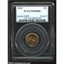 1913 1C PR65 Red PCGS.