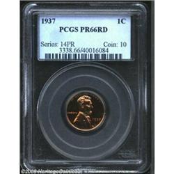 1937 1C PR66 Red PCGS.