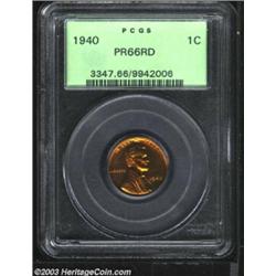 1940 1C PR66 Red PCGS.