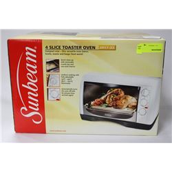 NEW SUNBEAM 4 SLICE TOASTER OVEN