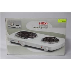 NEW SALTON PORTABLE COOKING RANGE