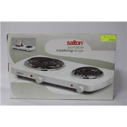NEW SALTON PORTABLE COOKING RANGE