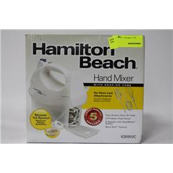 NEW HAMILTON BEACH HAND MIXER