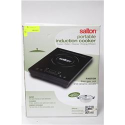 NEW SALTON PORTABLE INDUCTION COOKER