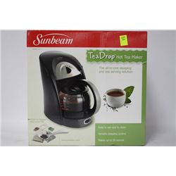NEW  SUNBEAM TEA DROP HOT TEA MAKER